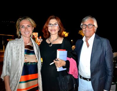 Ida Di Benedetto con Francesco e Iolanda Pezzuto, proprietari di IDA' - Interni d'autore